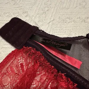 Seven Til Midnight Plus Red & Purple Lingerie Babydoll Cami Top Sz 1X/2X NWOT thumbnail 7