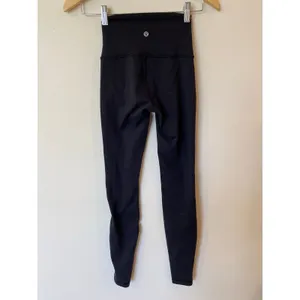 Lululemon High Rise Wunder Under Leggings Mesh Black Size 2 Limited Edition thumbnail 5