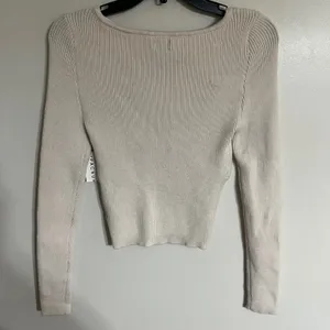 Beverly and Beck PacSun Cropped Sweater Lilac Rosebud Cable Knit Size Small‎ NEW thumbnail 12