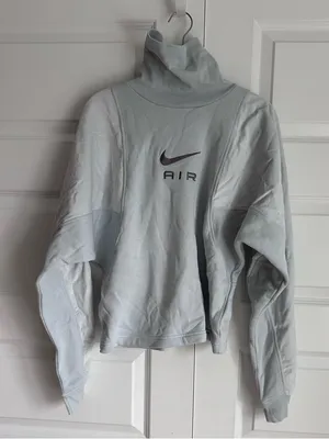 Nike Air Sweatshirt Turtleneck Corduroy Fleece Sweater High Neck NWT S‎ thumbnail 5