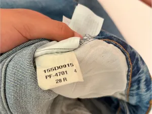We The Free Women's Relaxed Dark Blue Denim Jeans thumbnail 4