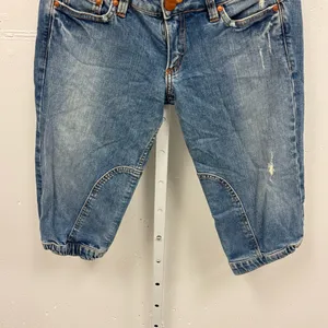 Y2K Vintage Marciano Low Rise Capri Jeans Stretch W30 thumbnail 4