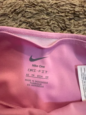 Nike Shorts Pink High Waisted Bike XS NWT Dri-FIT Athletic Workout Yoga thumbnail 5
