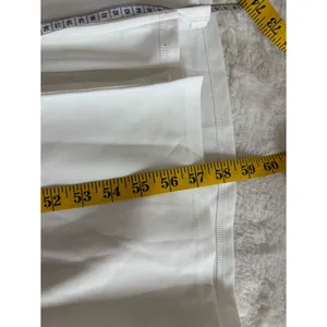 Lulus Majestic Attitude White Cape Sleeve One-Shoulder Maxi Dress Size XS Bridal thumbnail 7