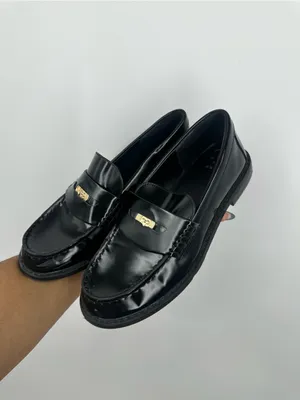 A New Day Black Loafers Woman's Size 7 Grunge Goth thumbnail 7