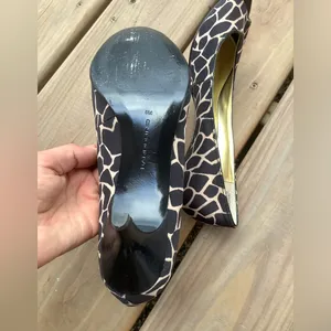 Bandolino Pretty open toe pumps 🤎🤍🤎 thumbnail 6