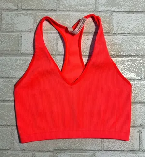 Free People Neon Ribbed Racerback Bra/Top thumbnail 1