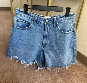 Abercrombie The Dad Shorts High-Rise Curve Love thumbnail 1