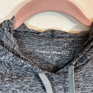 Outdoor Voices Gray All Day Hoodie Pullover Women’s‎ Large thumbnail 4