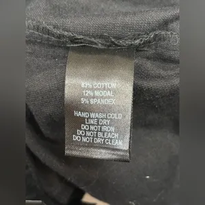 Lulus Pants Sz M Black‎ Velvet Touch Cropped Ankle Pants Indie Alternative thumbnail 5
