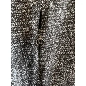 Lululemon Athletica 6 Gray‎ Cowl Mock Neck Full Zip Fitness Yoga Jacket Outdoor thumbnail 5
