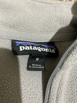 Patagonia Grey Fleece Pullover thumbnail 3