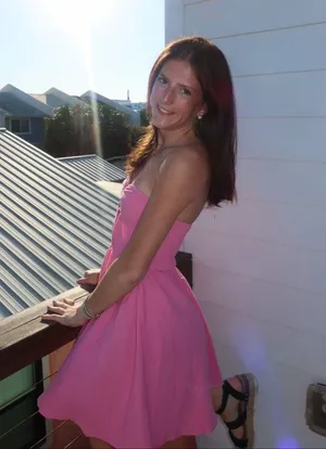 pink strapless dress Size XS thumbnail 1