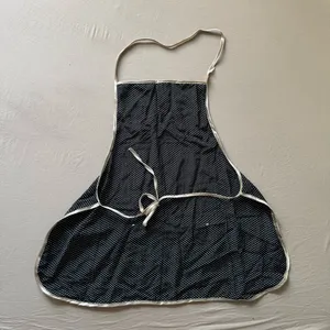 Polka Dot Granny Apron Black thumbnail 2