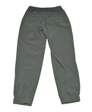 Patagonia Happy Hike Studio Pants Old Growth Green Womens X-Small Olive Gorpcore thumbnail 2