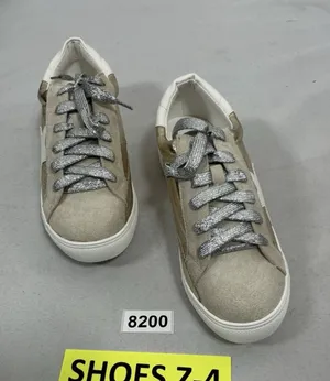 Womans New Nature Breeze Dale Lace Up 2 Tone Fashion Sneakers 8.5 Gold thumbnail 1