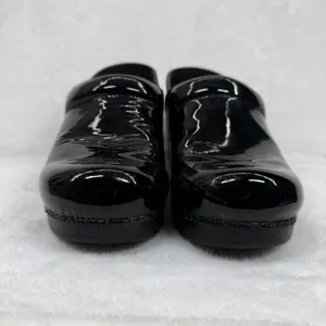 Dansko Professional Black‎ Patent Leather Clogs Womens 39 Nursing Work Shoes thumbnail 3