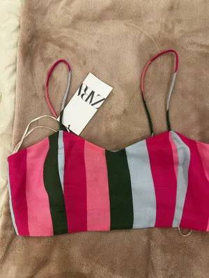 ZARA Colorful Top Crop thumbnail 3