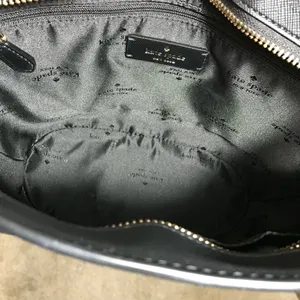 Kate Spade Glimmer Small Black Satchel Crossbody Purse Bag NWOT thumbnail 6