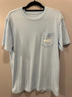 Comfort Colors Southern Shirt Company Retro Beach Scene Short Sleeve Pocket Tee thumbnail 1