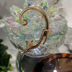 𝅺CAT Cuff Earring Orange thumbnail 1