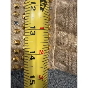 Kate‎ Spade New York Gold Metallic Linen Studded Sheath Dress NJMU1225 Womens 4 thumbnail 13