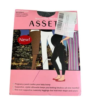 SPANX Assets Black Maternity Lucky Leggings NEW Size 2 thumbnail 1