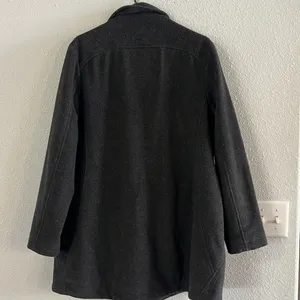 Pendleton Women's Water Resistant Cascade Wool Campbell Coat Charcoal Size L thumbnail 7