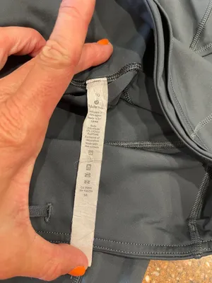 lululemon athletica align Charcoal Gray High-Rise Leggings size 10 thumbnail 5