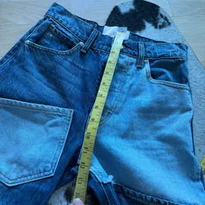 REVICE Matchmaker Love at First Sight Jeans Size 25 Patchwork High Rise Blue‎ thumbnail 5