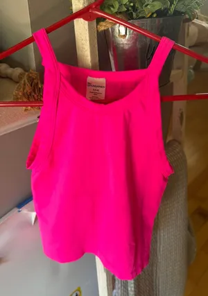 Hot Pink No Boundaries Tank Top thumbnail 1