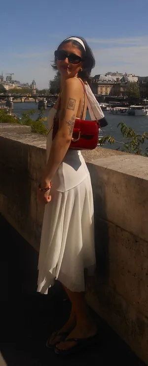 White ZARA Dress  thumbnail 1