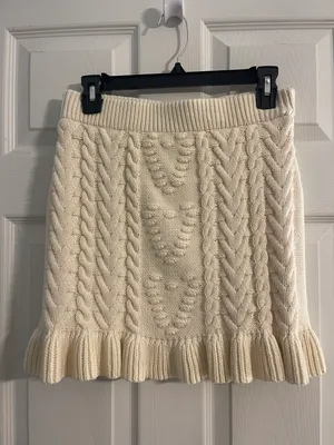 Francesca's Matching Knit Sweater And Skirt Set thumbnail 5