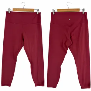 Lululemon Align Pant II 25” Savannah Red Size 12 thumbnail 5