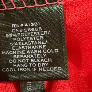 Ralph Lauren Red Long-Sleeve Shift Blouse thumbnail 7