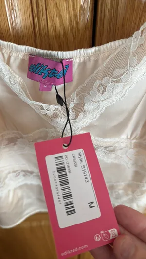 Edikted Silk Lace Top thumbnail 2