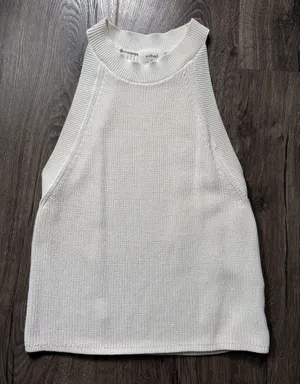 Aritzia Wilfred Cream Halter Tank Top thumbnail 1