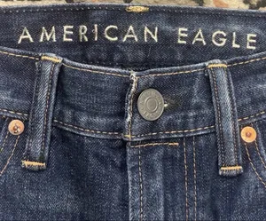 American Eagle Original Straight Jeans Men's 30x32 Blue Denim thumbnail 3