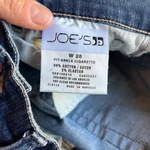 Joe's Jeans 28 Ankle Cigarette Stretch thumbnail 7