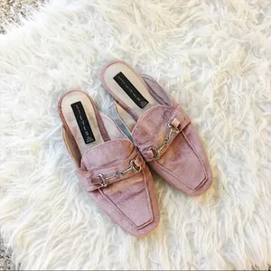 Steven By Steve Madden Blush Razzi Mules in Pink thumbnail 2