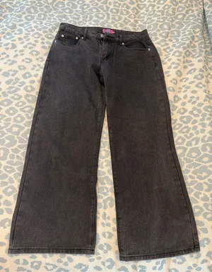 Edikted Black Jeans Low-Rise Petite thumbnail 1