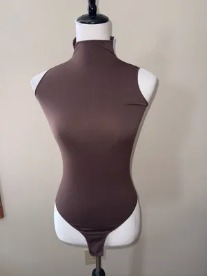SKIMS Fits Everybody High Neck Bodysuit thumbnail 2