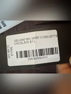 NWT Motel Rocks Sejuani Cord Mini Skirt In Bitter Chocolate Brown Large thumbnail 8