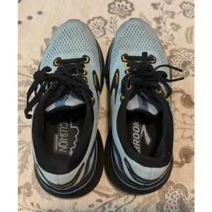 Brooks Ghost 15 Women's Running Shoes Size 5.5 Light Blue / Gold Neutral thumbnail 6