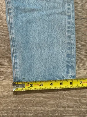 Madewell Perfect Vintage Jeans 25 Light Wash Distressed High Rise thumbnail 8