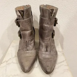 Freebird by Steven Joey Heeled Booties Size 8 EUC thumbnail 3