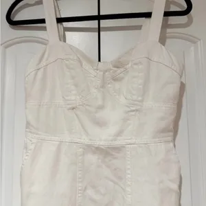 Young Fabulous &‎ Broke White denim Dress small thumbnail 3