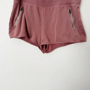 [Aerie] Distressed French Terry Knit Lounge Shorts Elastic Waistband Sz Large L thumbnail 4