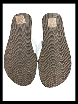 Floopi Women's Light Blue Thong Sandals Size 8 thumbnail 3