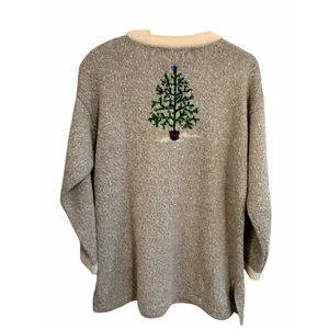Vtg Design Options Philip & Jane Gordon Womens Christmas Sweater Size M/L Santa thumbnail 6